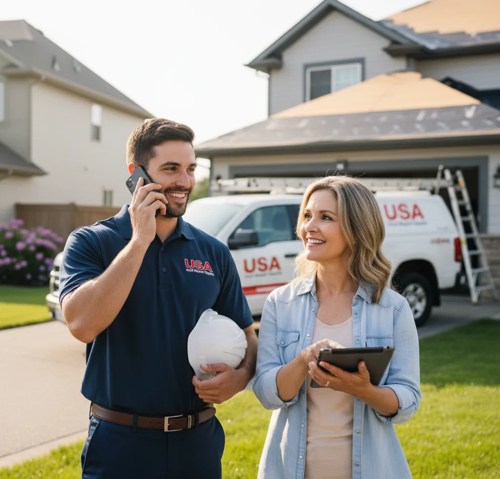USA Roof Repair Experts customer support in Loxley